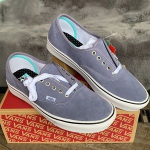 VANS COMFYCUSH AUTHENTIC SUEDE GRANITE BLUE MENS